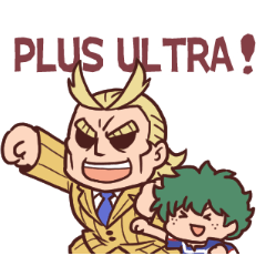 [LINEスタンプ] ちっちゃいヒロアカスタンプ