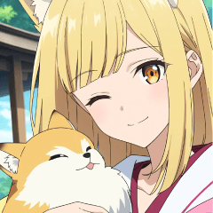 [LINEスタンプ] ふんわり狐ちゃんスタンプ