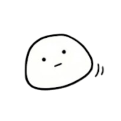 [LINEスタンプ] もちっと白いの。日常スタンプ