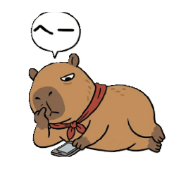 [LINEスタンプ] ゆるかわ♪カピバラ 友達と日常に使える