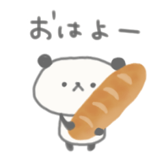 [LINEスタンプ] らくがきぱんだの日常