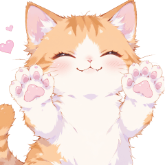 [LINEスタンプ] ふわもこ♡ねこちゃんスタンプ