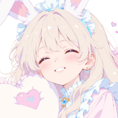 [LINEスタンプ] ミルキーピンク♡うさちゃん