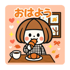 [LINEスタンプ] ミニキャラの日常【いつでも使える】