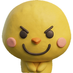 [LINEスタンプ] 動く3Dヒヨコ26