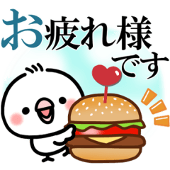 [LINEスタンプ] 毎日しろちゃん22❤敬語・長文
