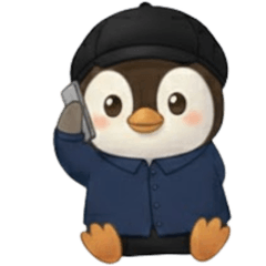 [LINEスタンプ] ペンタのペンギンスタンプ お仕事