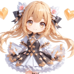 [LINEスタンプ] ゴージャス♡ゆるふわちゃん