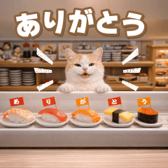 [LINEスタンプ] 動く☆毎日使える癒やしにゃんこ