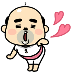 [LINEスタンプ] おっちゃんの生態【仲良し夫婦】