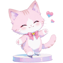 [LINEスタンプ] ふんわり♡スケートにゃんこ
