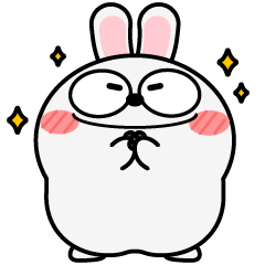 [LINEスタンプ] うさぎ de あーる