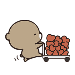 [LINEスタンプ] やさしく伝える くまのぽんこつ