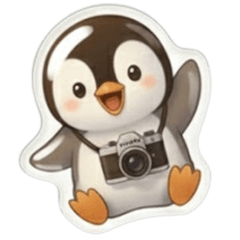 [LINEスタンプ] ペンタのペンギンスタンプ シール
