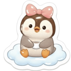 [LINEスタンプ] ぺんこのペンギンスタンプ シール