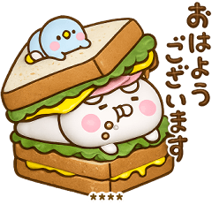 [LINEスタンプ] うさぺんの3Dカスタムスタンプだよ2