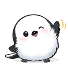 [LINEスタンプ] シマエナガかーこの丁寧なご挨拶